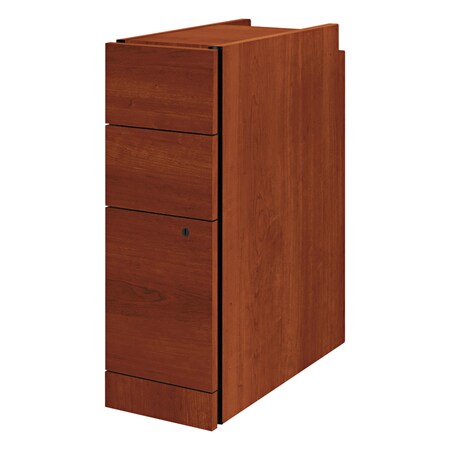 Hon 9-1/2 in W 3 Drawer File Cabinets, Cognac, Legal; Letter H105093.COGN